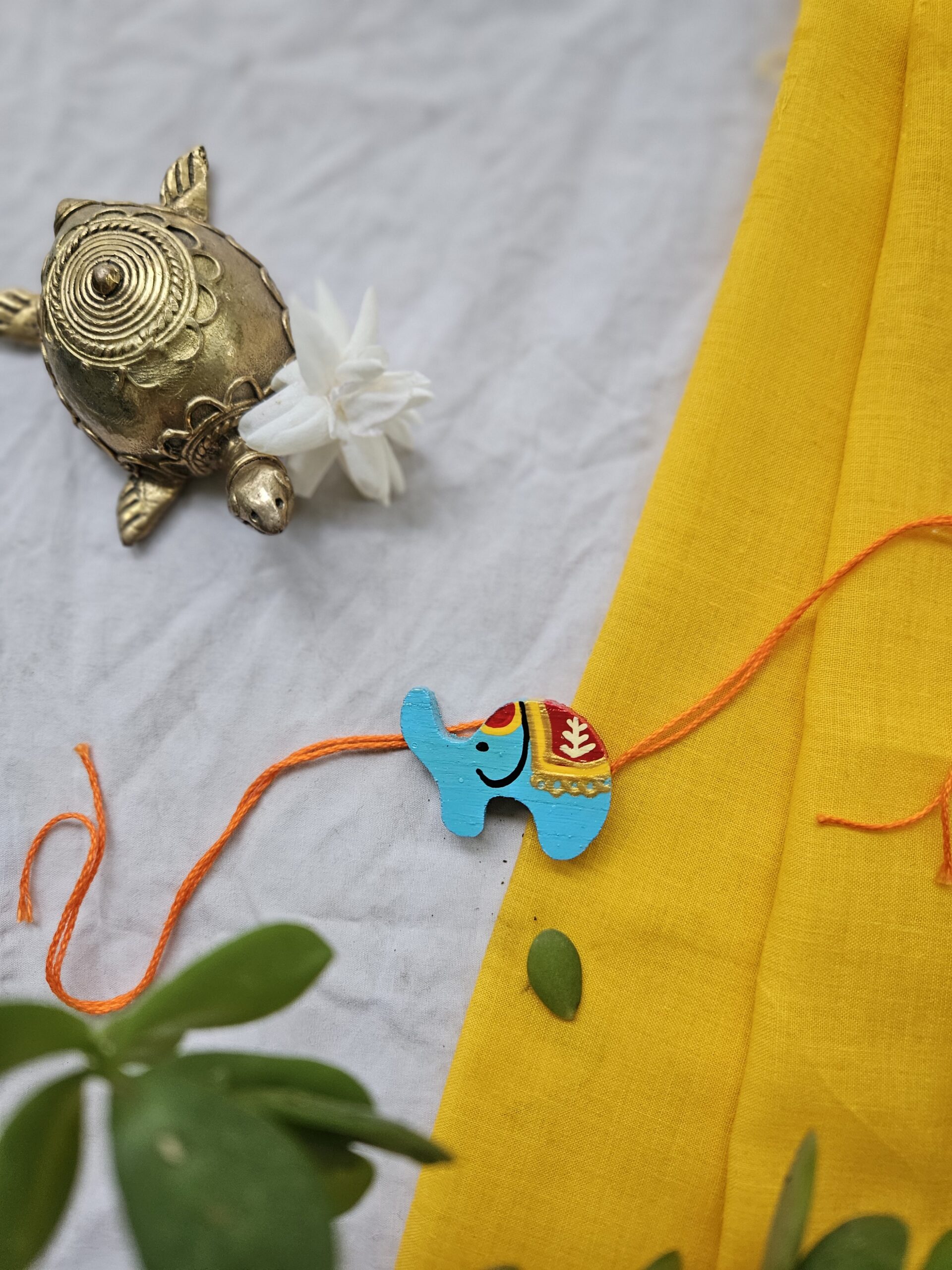Tiny Trunk Elephant Rakhi